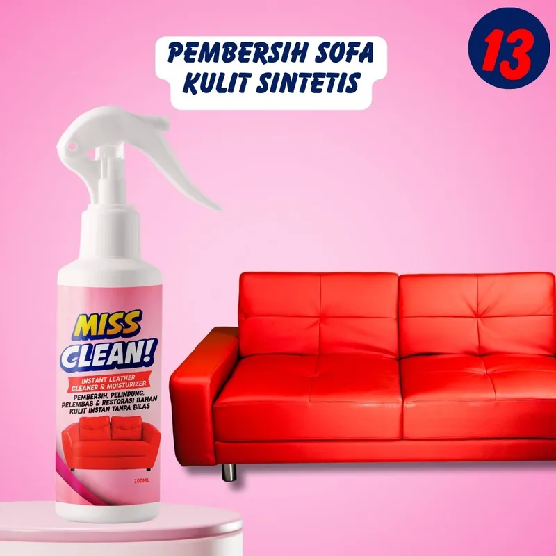 Pembersih Sofa Kulit Sintetis